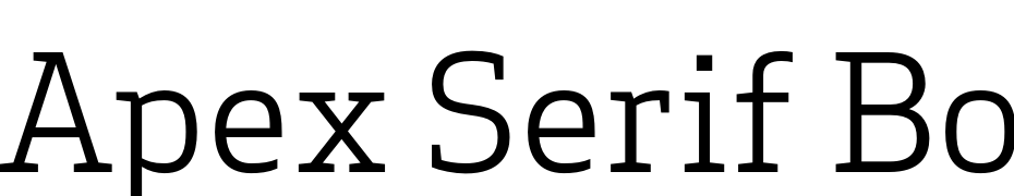 Apex Serif Book cкачать шрифт бесплатно